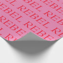 Search for rebel gift wrap Red