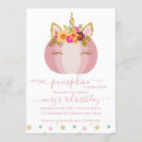 Search for unicorn pumpkin invitations Fall