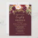 Search for gold couples shower invitations Flowers
