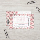 Search for funky business cards Pattern