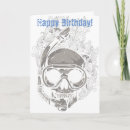 Search for scuba diving birthday cards Snorkelling
