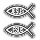 Search for jesus fish bumper stickers Religious