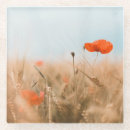 Search for red and gold coasters Flower