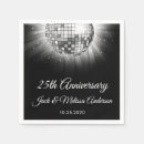 Search for 25th anniversary napkins Celebration