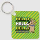 Search for bear key rings Friendly cartoon bear