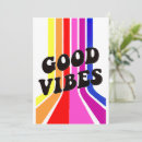 Search for good vibes invitations Colourful