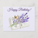 Search for lavender watercolor postcards Flowers