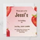 Search for 1st birthday save the dates Girl