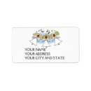 Search for singing return address labels Funny