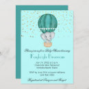 Search for teal elephant baby shower invitations Watercolor