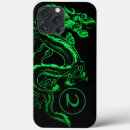 Search for green dragon iphone cases Black