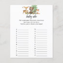 Search for animals flyers Forest