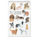 Search for animals calendars posters Watercolor