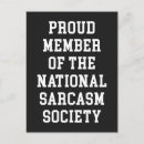 Search for sarcasm postcards Quote