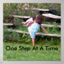 Search for one step at a time posters Inspirational