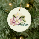 Search for aloha christmas tree decorations Floral