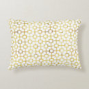 Search for gold geometric cushions Pattern
