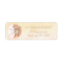 Search for happy easter bunny return address labels Watercolor