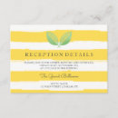 Search for lemon yellow invitations Stripes