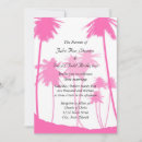 Search for hot pink wedding invitations Tropical