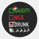 Search for drunk santa stickers Halloween