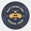 Search for honey bee logo Black