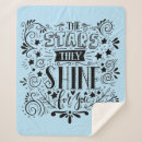 Search for shine blankets Stars