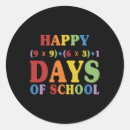 Search for math student stickers 100th