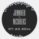 Search for diamond wedding stickers Bling