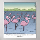 Search for flamingo posters Humour