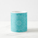 Search for mandala coffee mugs Teal