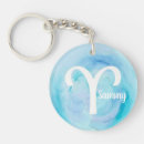 Search for zodiac ary key rings Watercolor