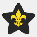 Search for gold fleur de lis stickers Symbol