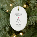 Search for sister christmas tree decorations For her
