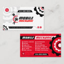 Search for mobile mechanic business cards Auto repair