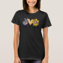 Search for hippie sunflower tshirts Sunshine