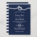 Search for nautical knot invitations Elegant