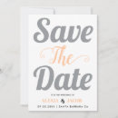 Search for peach grey save the dates Ztraditional