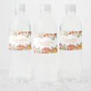 Search for floral water bottle stickers Baby shower