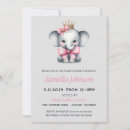 Search for crown baby shower invitations Simple