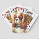Search for cavalier king charles spaniel playing cards Dog
