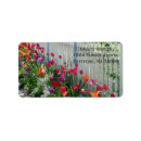 Search for flower photo return address labels Flowers