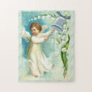 Search for blue angel puzzles Vintage