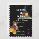 Search for eat drink and be scary invitations Bat