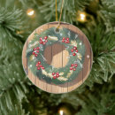 Search for woods christmas tree decorations Wreath