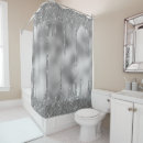 Search for silver sparkles shower curtains Glitter