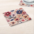 Search for red green orange blue flower coasters Floral