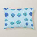 Search for blue seashell cushions Ocean