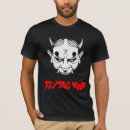Search for demon tshirts Black and white