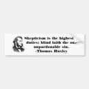 Search for sceptical bumper stickers Science